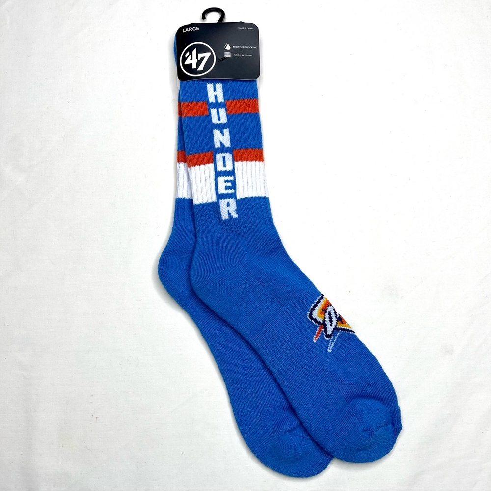 NBA OKC Thunder Athletic socks